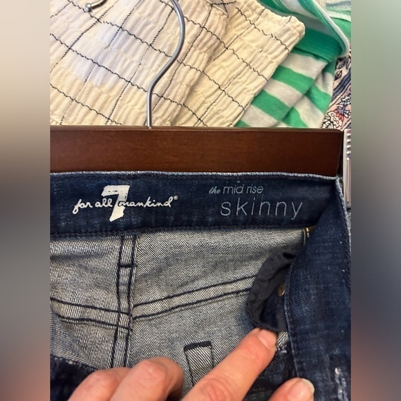 Seven for all Mankind mid rise skinny jeans - Picture 4 of 6